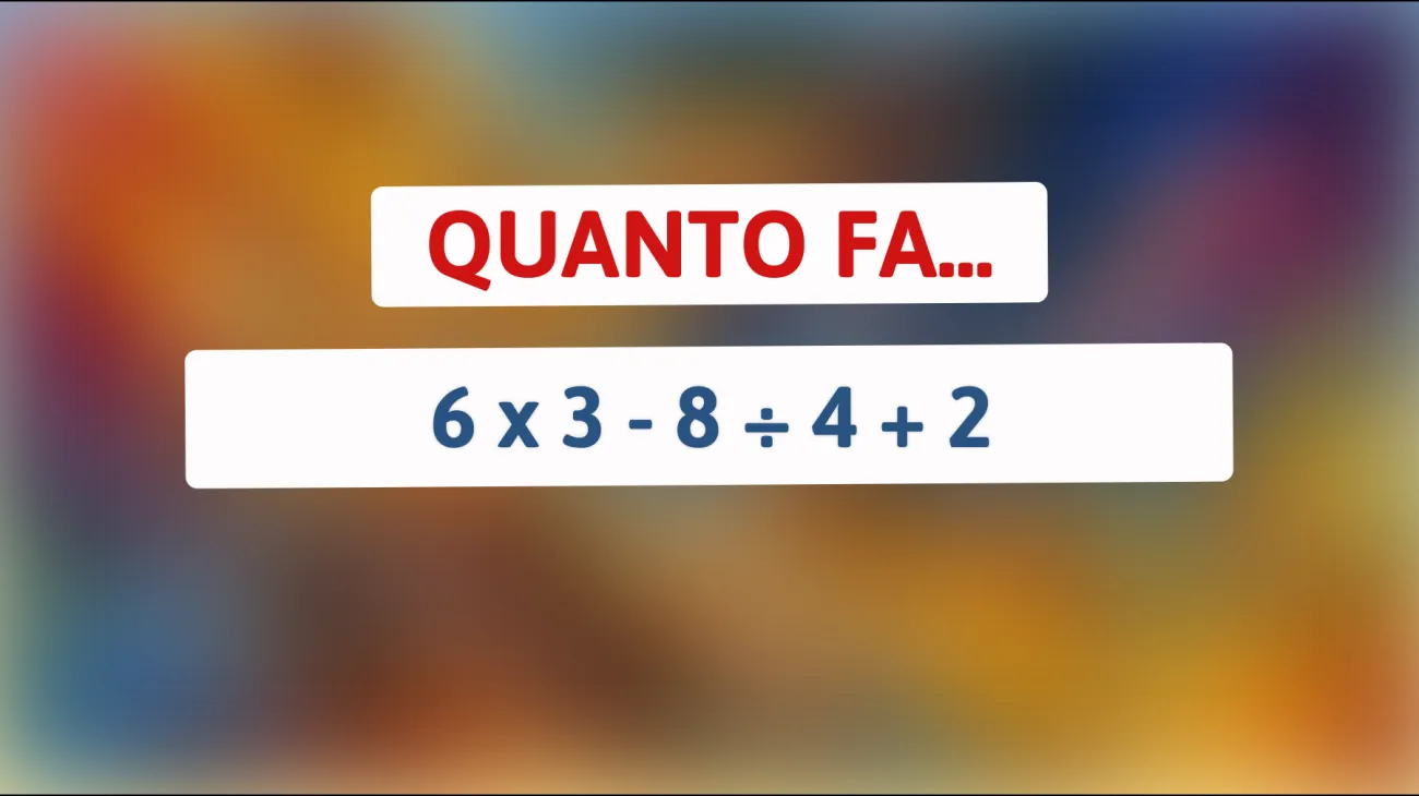 Scopri il Misterioso Enigma Matematico che Sta Conquistando le Menti Più Brillanti: Sei Abbastanza Geniale da Risolverlo?"